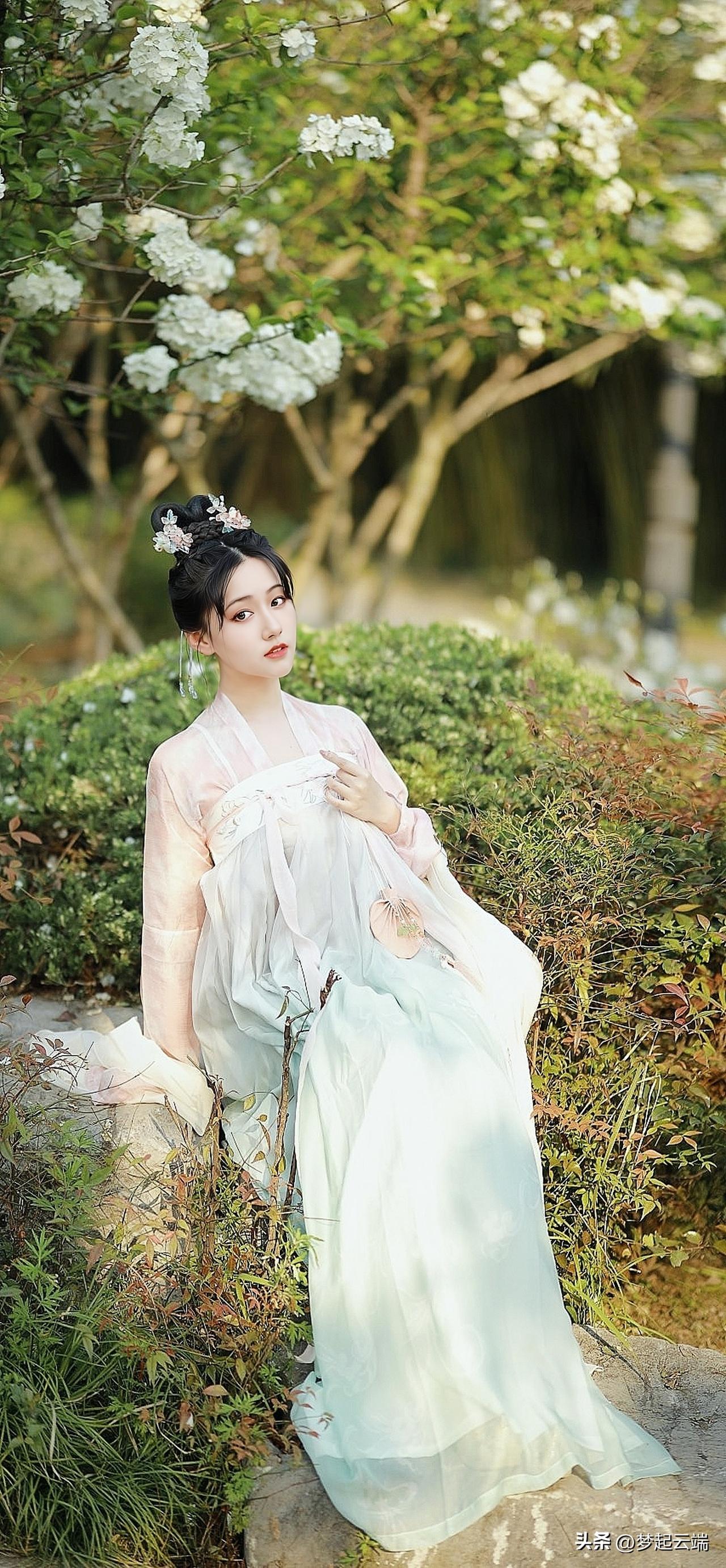 春风省识倾城态，只在楼西几树花。