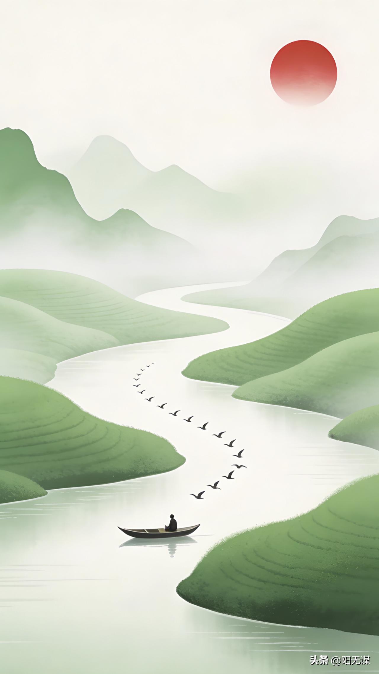 一退休老头说：
“从前我总看儿子不顺眼，觉得他没出息，读书不行，工作也不上心，挣