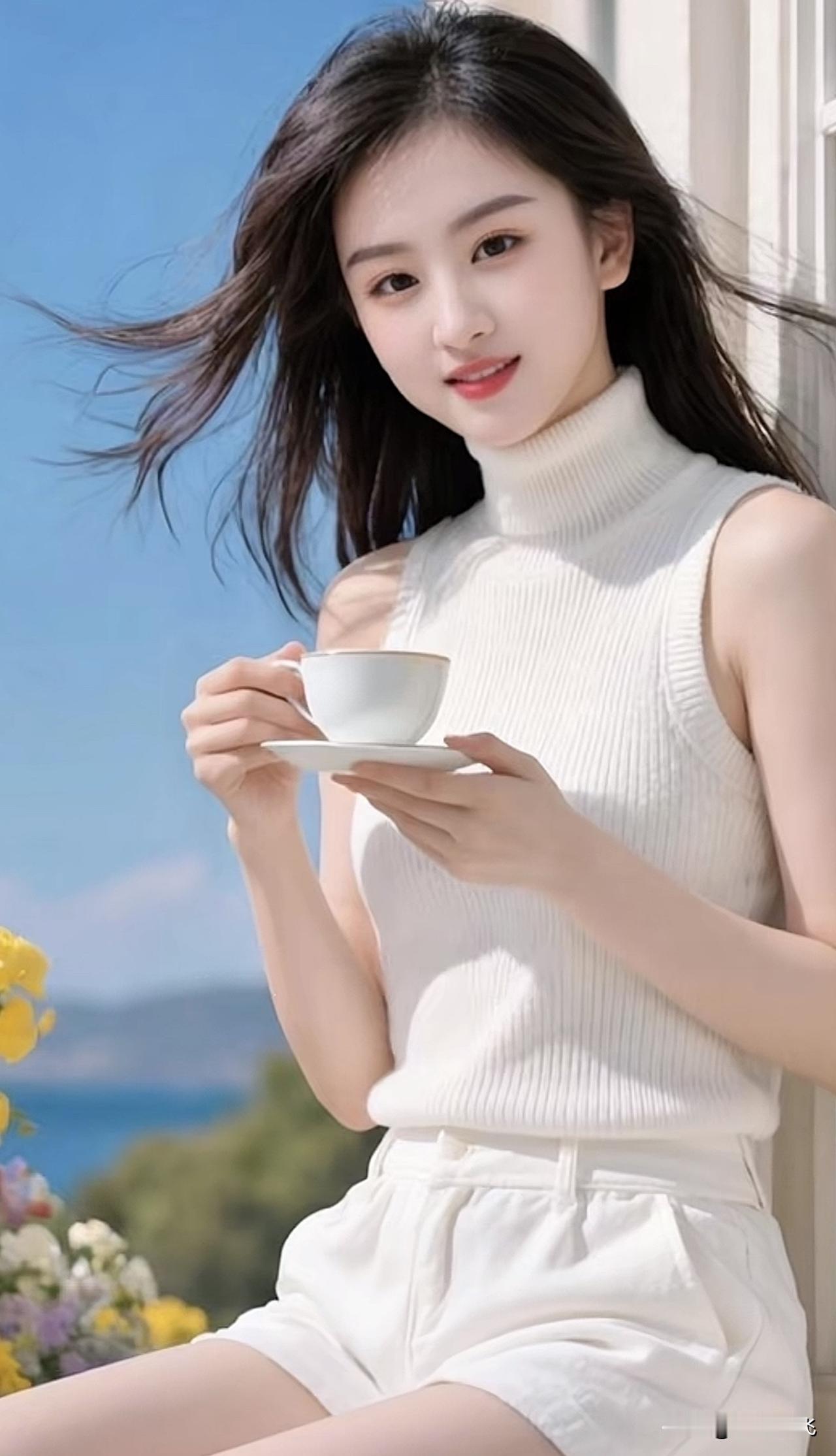 阳光明媚的午后，享受一杯香浓的咖啡，生活如此美好。🌞☕️💕咖啡治愈感 治愈系