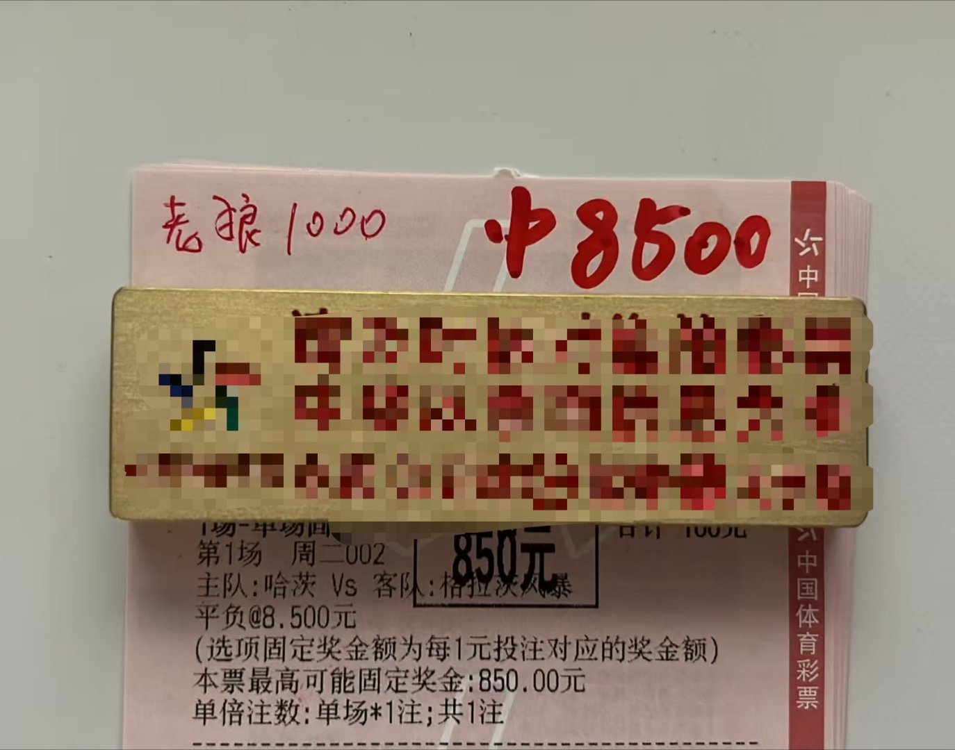 上下半场方向全部拿捏，神预判发挥到位，8.5斤大烧烤稳稳收入囊中！ 