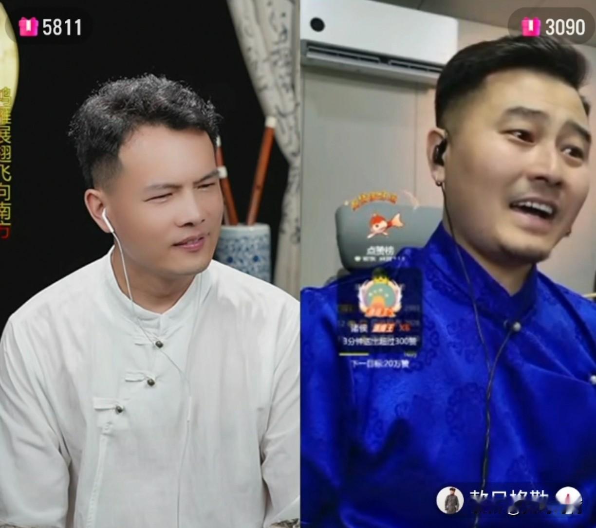 王坤祥复播堪称大型好友见面会，分别和兄弟格勒和老同学候哥，双双，王莉连麦合作了歌
