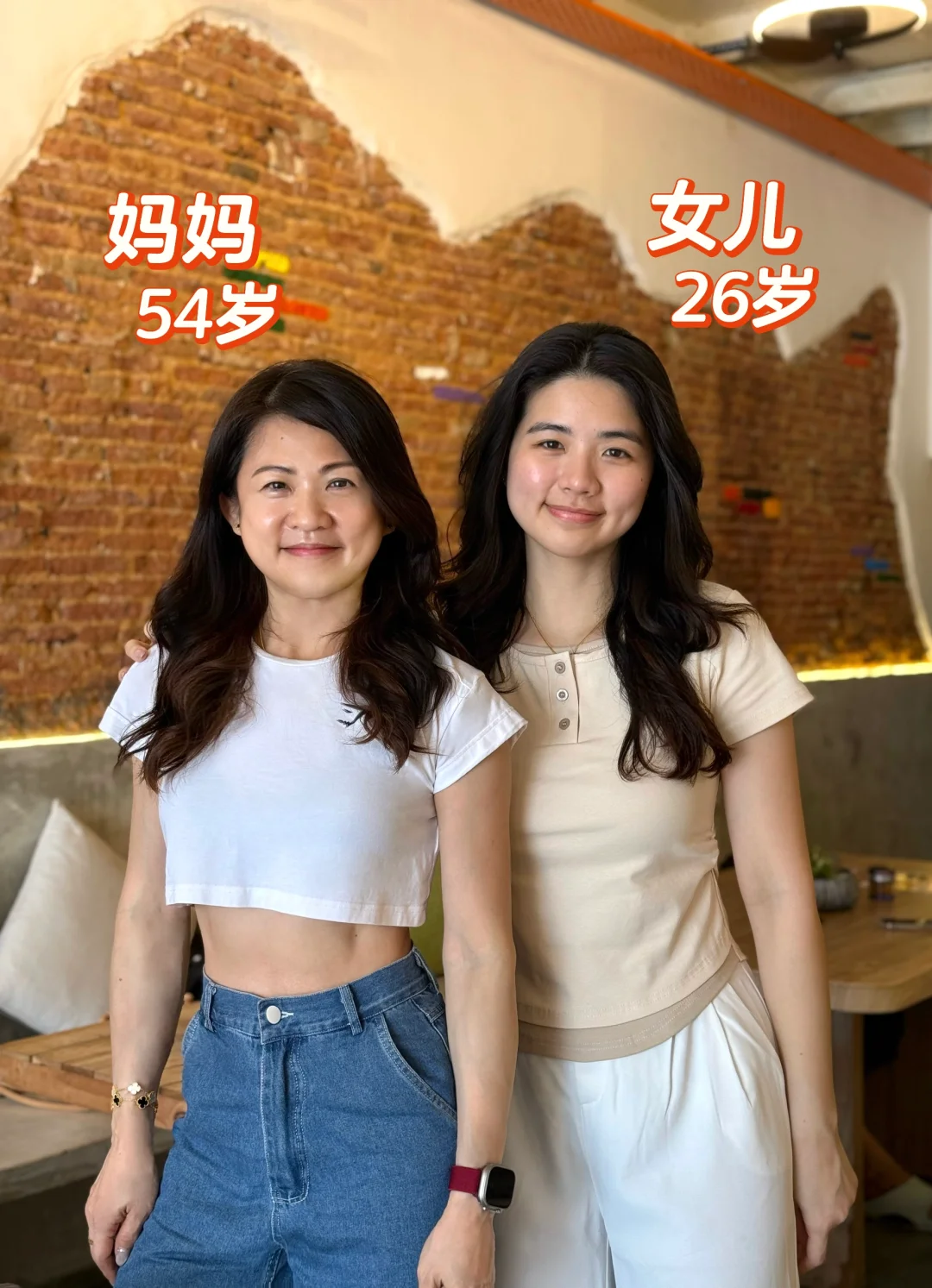 54岁，少女感的尽头是抗衰，运动+规律饮食