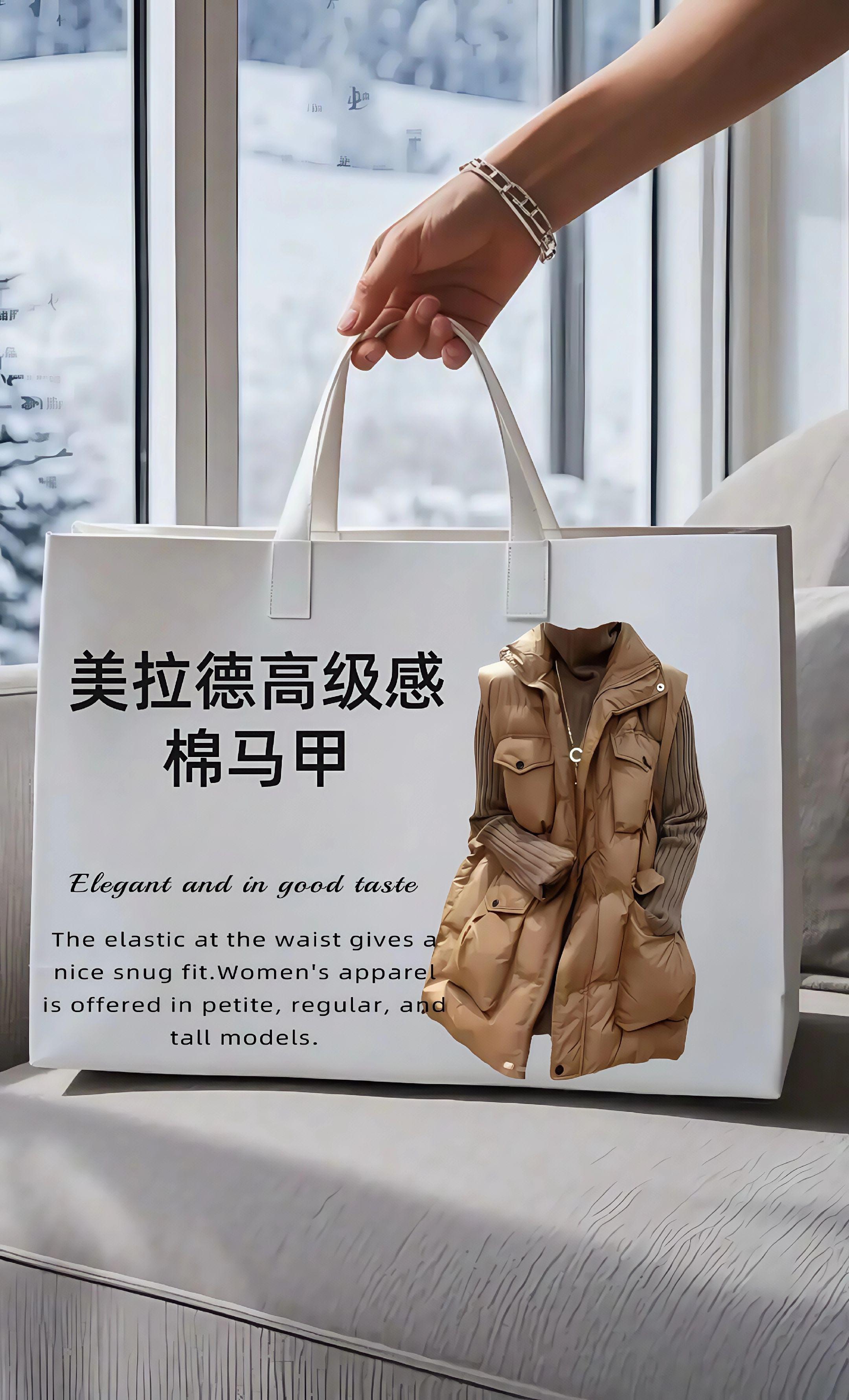 不愧是我熬夜选的美拉德马甲~家人们，春天赶紧把棉服马甲安排上！这件咖色...