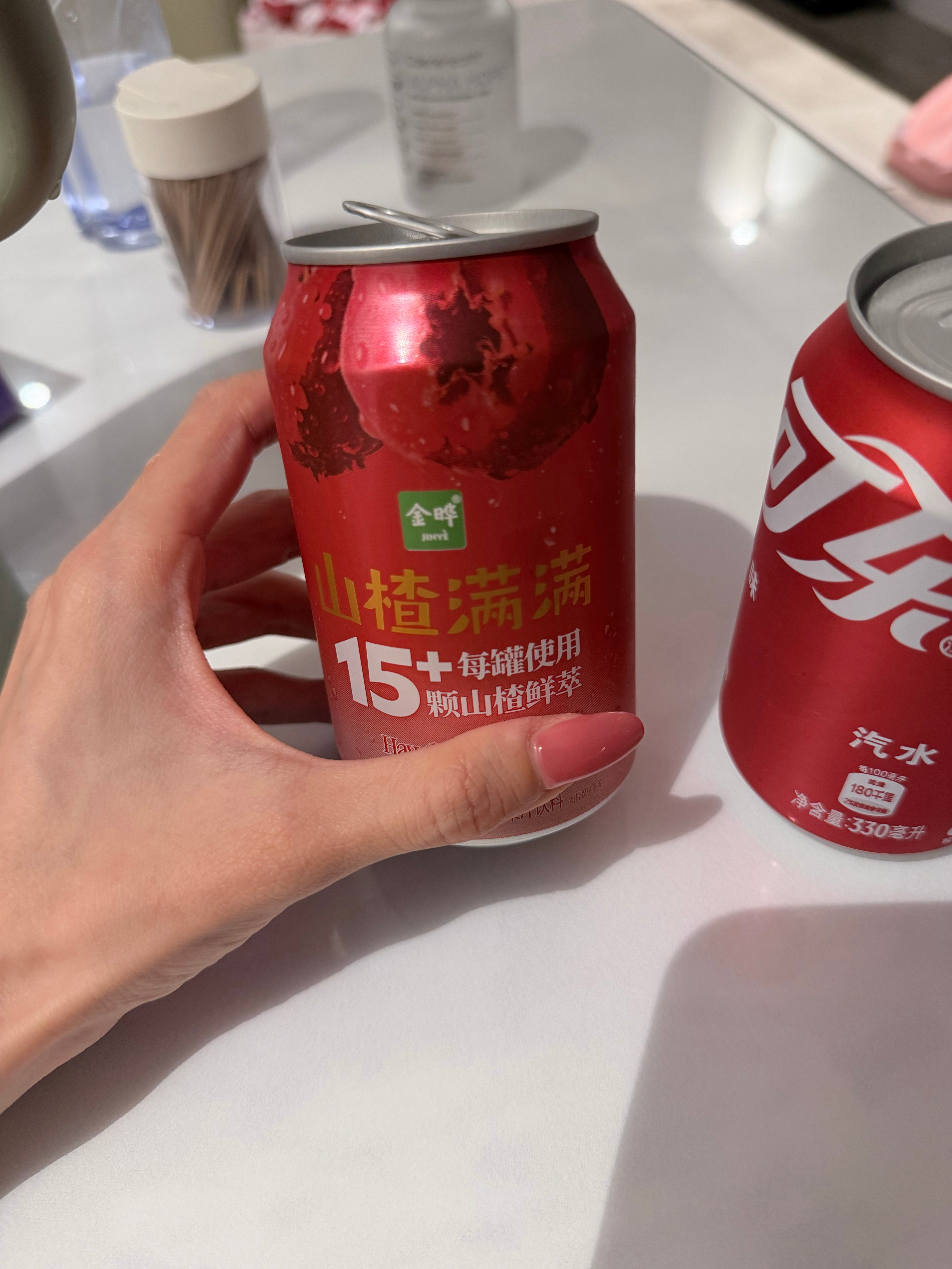 有喜欢酸饮料的去买山姆这个山楂的 酸甜好开胃！然后加点冰块的话超正 喜欢酸梅汤那