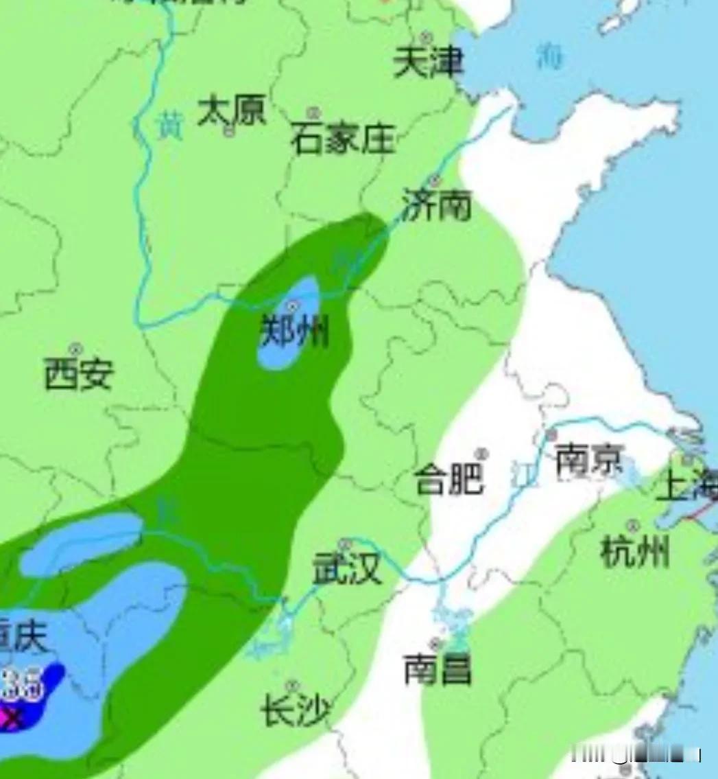 天气预报，今天卫星云图显示，16—17日，苏鲁豫皖交界地区有雨。