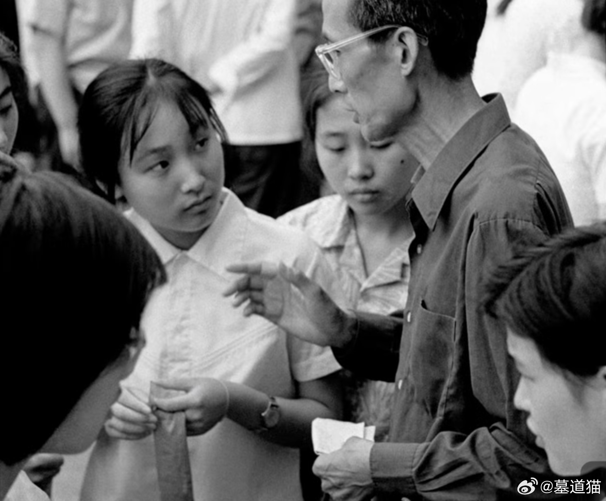 40年前左右参加高考的年轻人，任曙林/摄 
