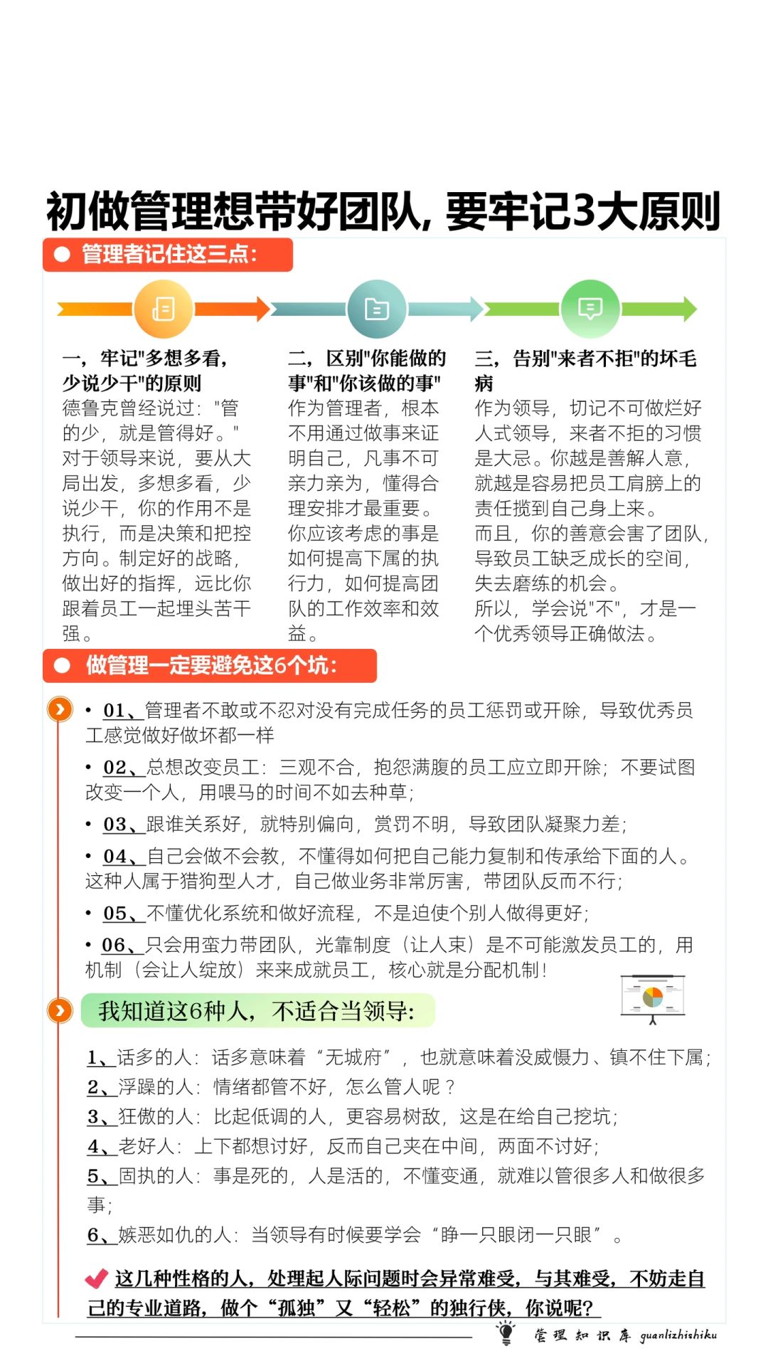 ✅初做管理想带好团队，牢记3大原则