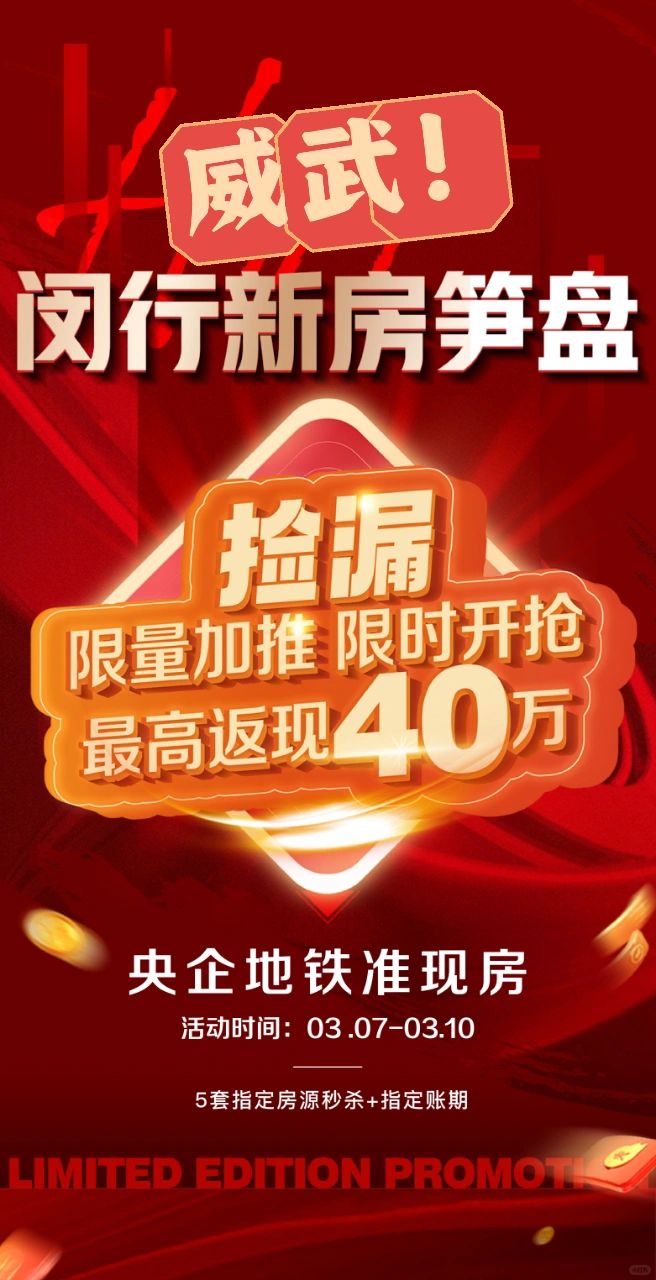最高返现40万，猜猜闵行的这个盘是谁！
