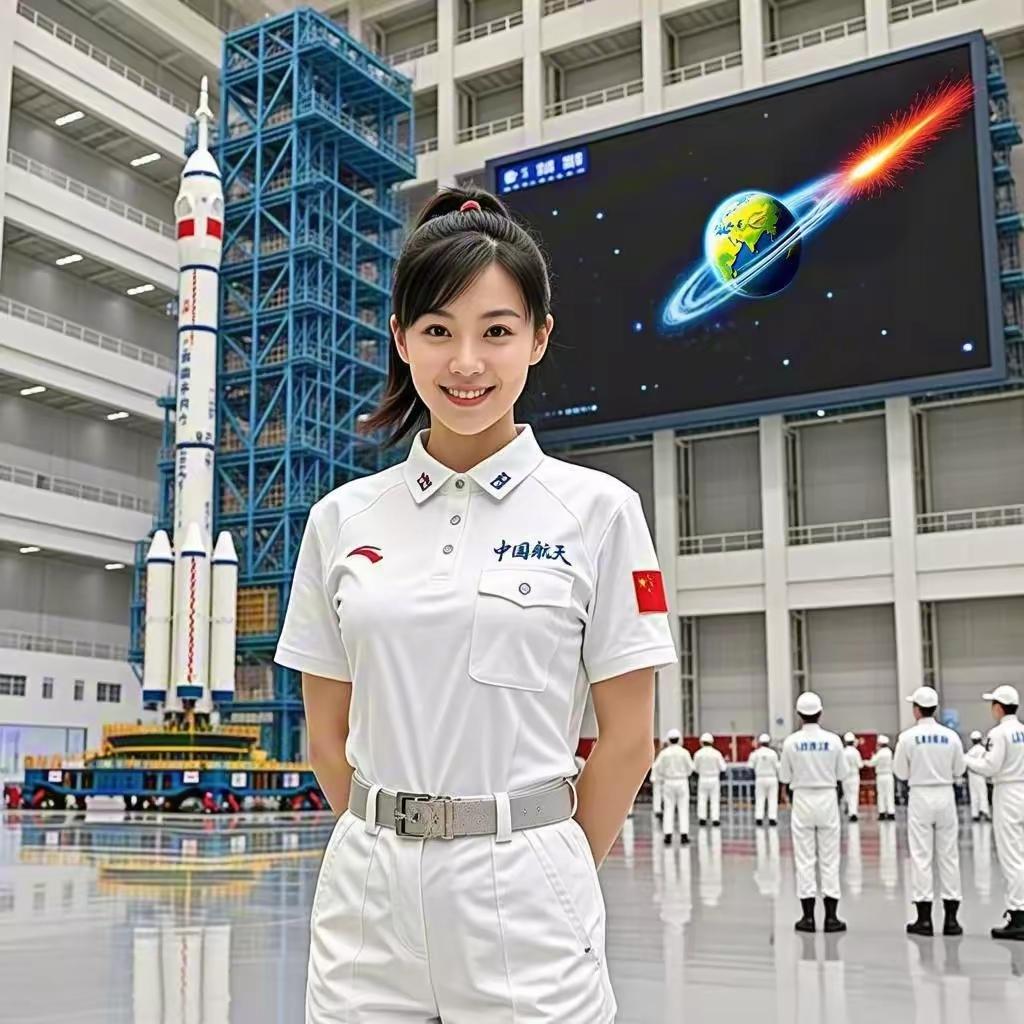 中国航天女英雄，探索宇宙的勇士！🚀🌌
