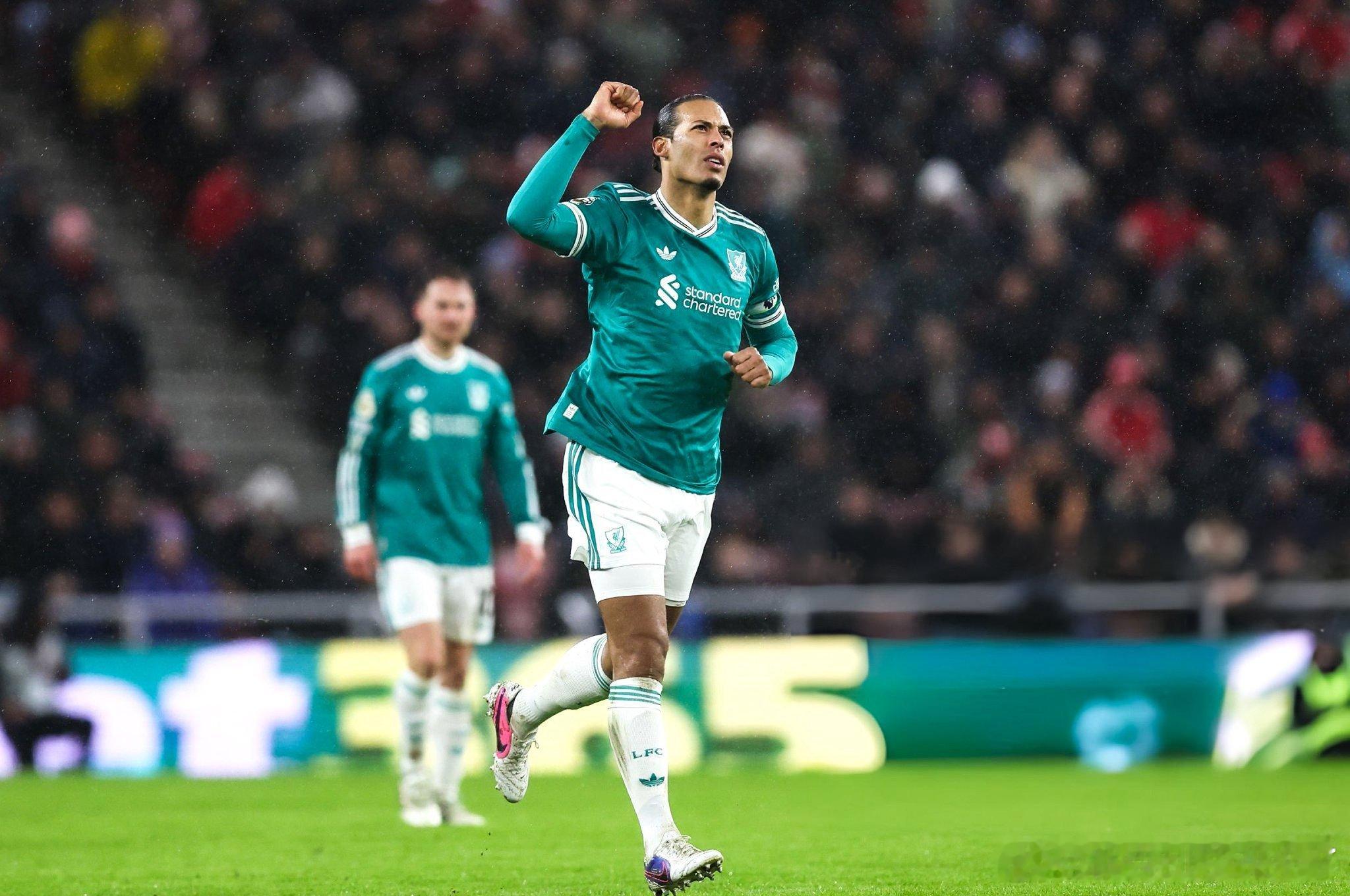 范迪克关于争5集团:“[这场胜利]意义重大，但还剩12场比赛。我们必须继续提升，