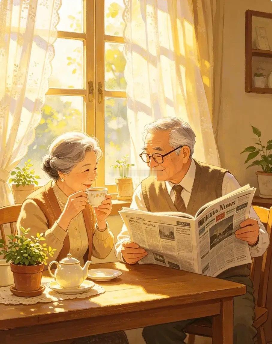 一位七旬老人说：“我和老伴儿突然决定，从现在开始，凡是银行到期的定期存款，陆陆续