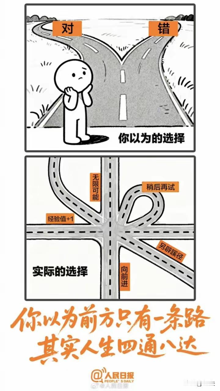 理想与现实之间有时候天差地别，但有时候差别就在一念之间的不同选择；或许是车到山前