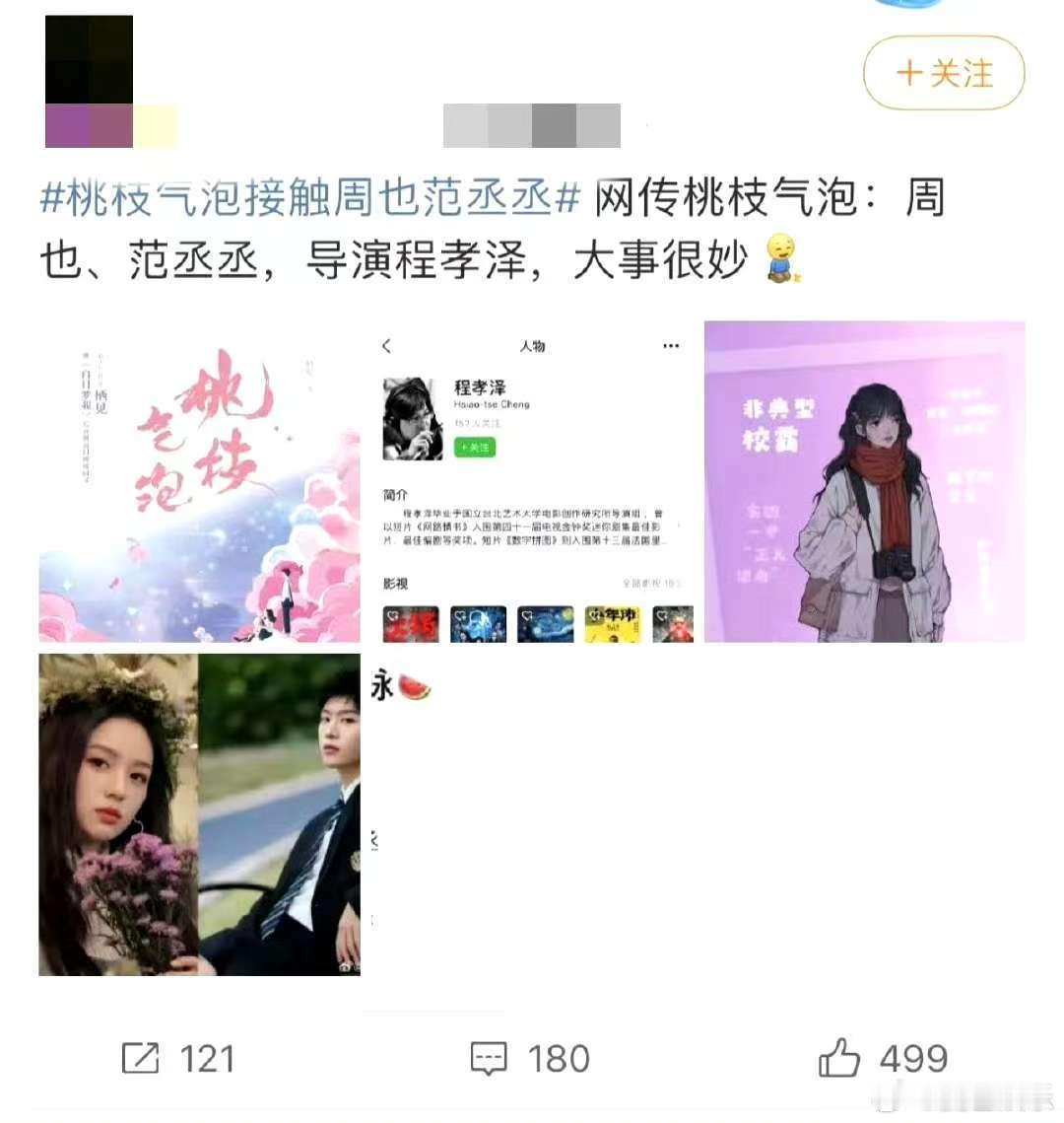 于正帮甘薇选角 家人们，于正和甘薇梦幻联动！为《桃枝气泡》选角，原著的甜蜜校园情