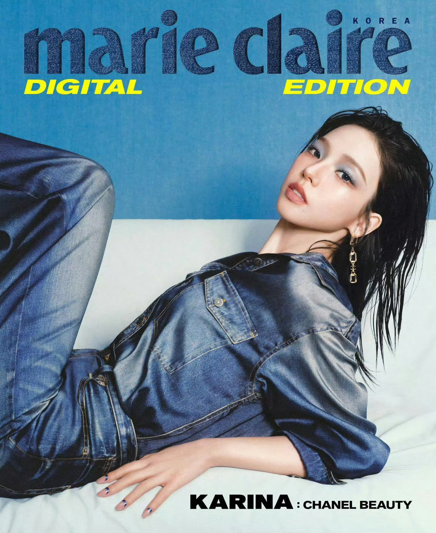 柳智敏  Marie Claire Korea 电子刊封面Chanel Beau