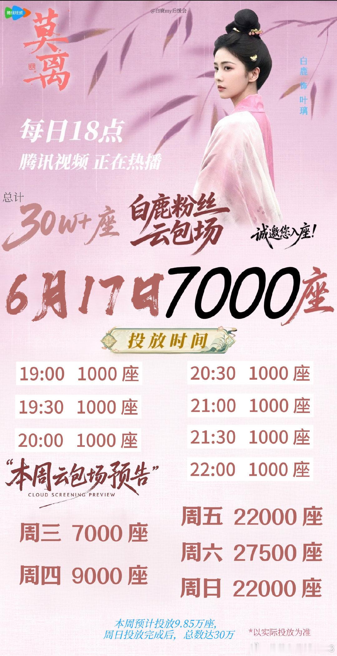 白鹿跑男上班白鹿《莫离》🐧2026年第1️⃣部破28000热度进入腾讯视频必看