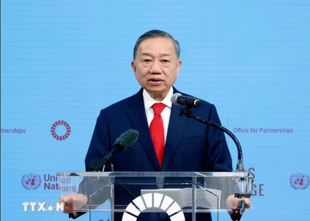不简单，苏林在联大第81届会议高级别周期间，正式接收联合国三份合作计划，资金总额