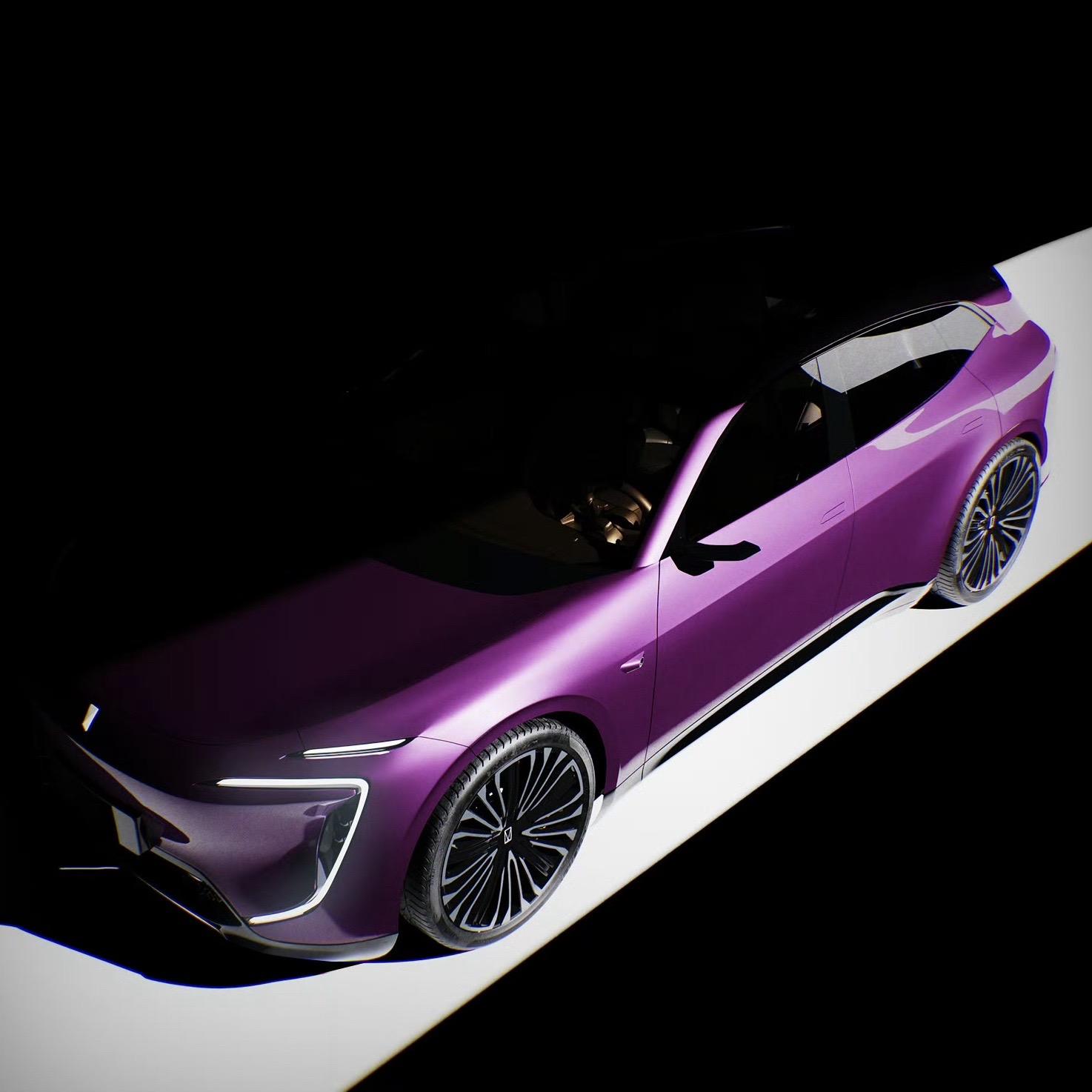 阿维塔07这个绝绝紫有没有帅到你的心坎上。