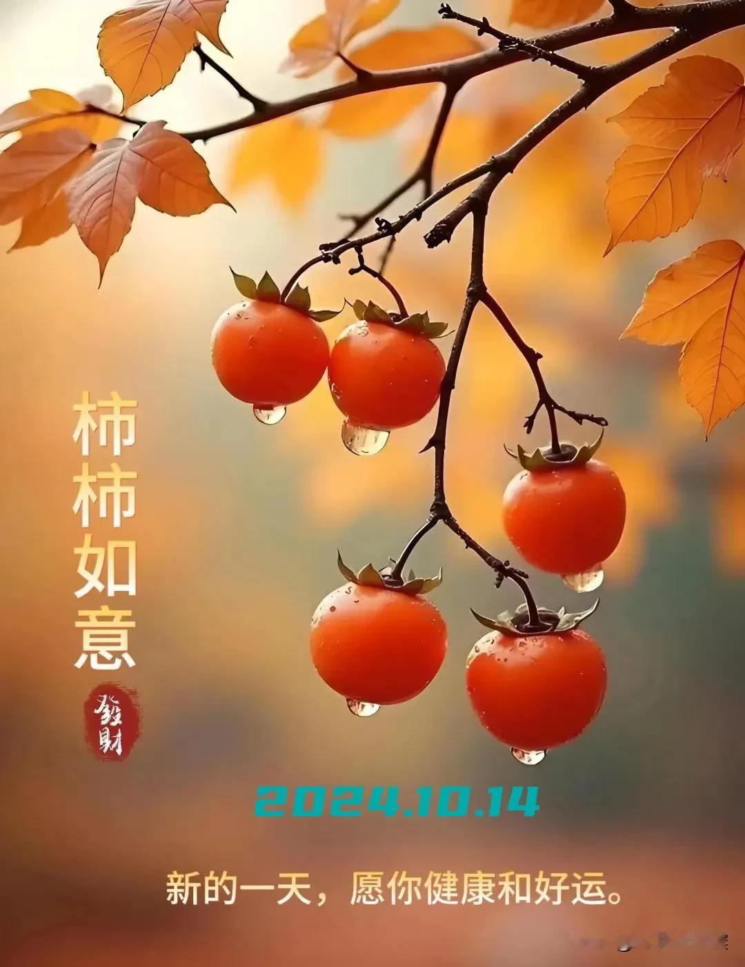 2024.10.14 农历甲辰年九月十二，周一【🌹每日心语】
成功从来都不是一