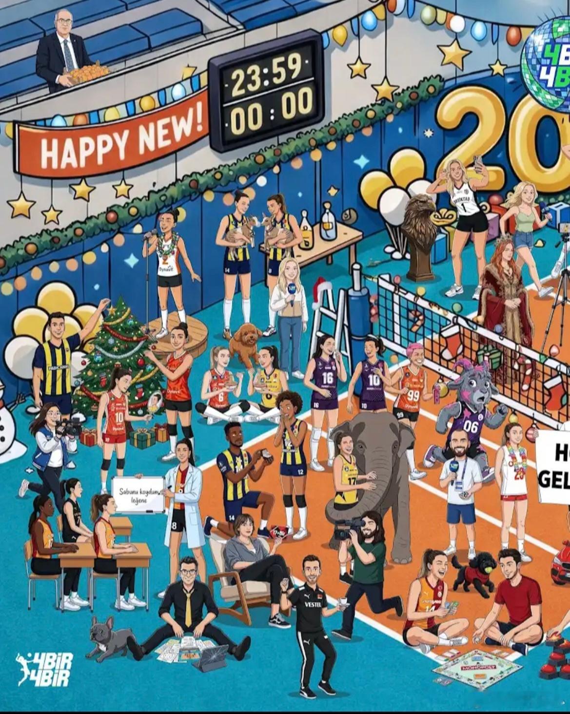 土耳其2026女排新年海报找人找人世界女排新闻排球