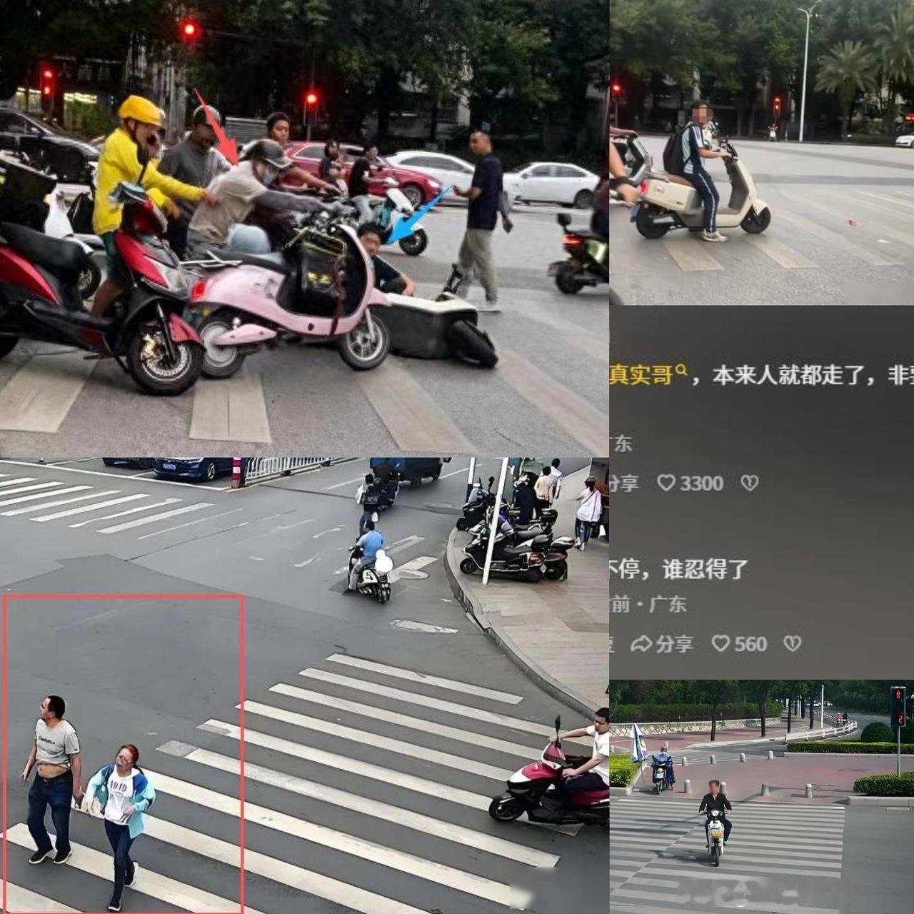 男孩路口等红灯，
外卖小哥掉头加速怒撞，
目击者发声，警方已介入！

外卖小哥怒
