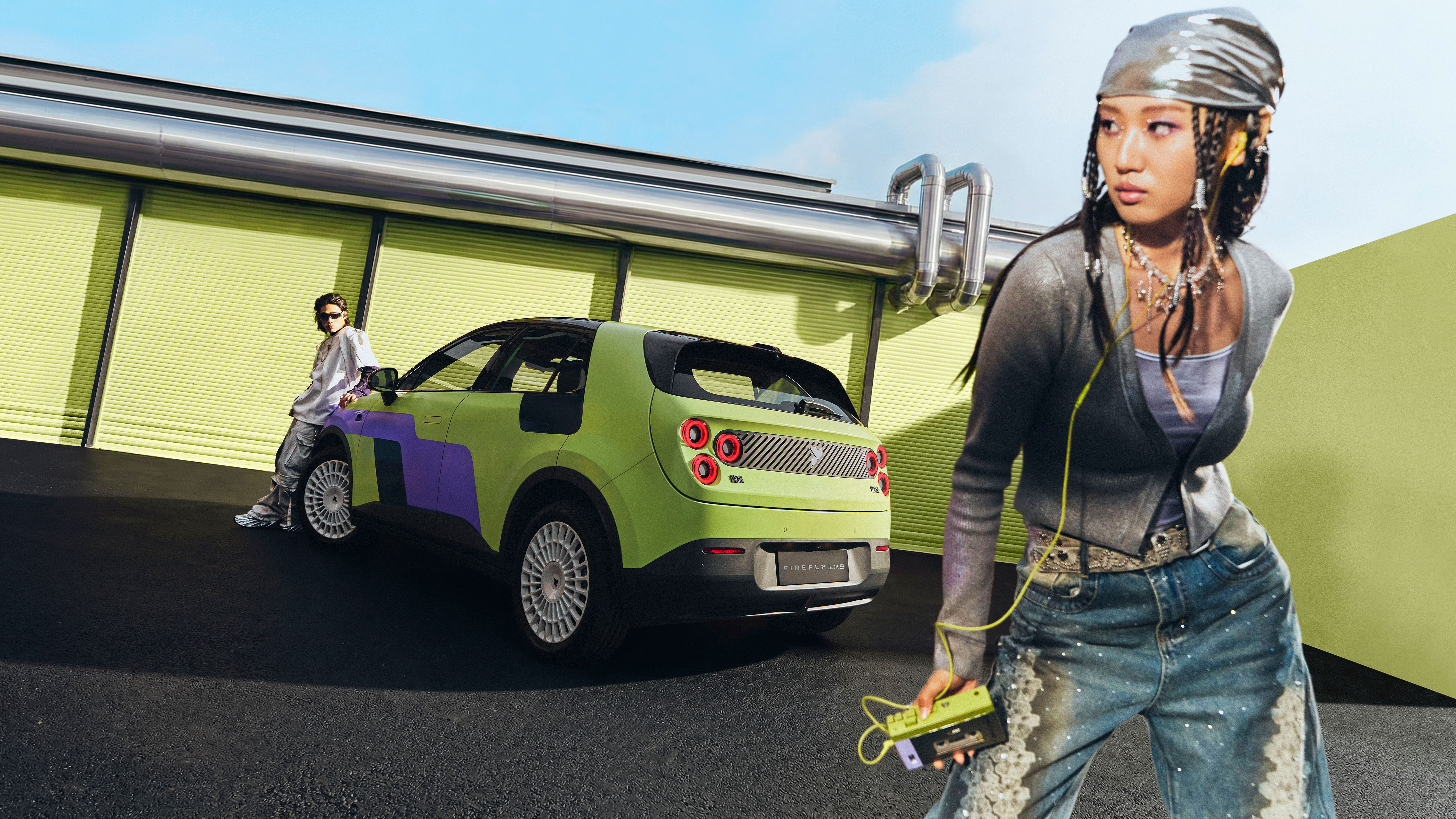 蔚来 萤火虫千禧漫波特别版正式上市，官方售价13.78万元，租电方案9.78万元