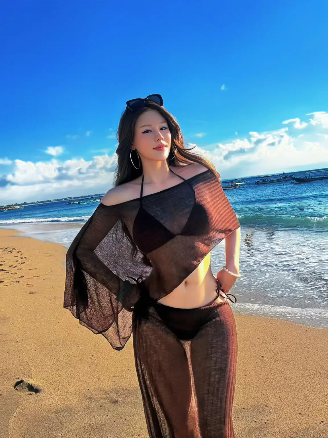 身材没这么好，但是没关系我会p.