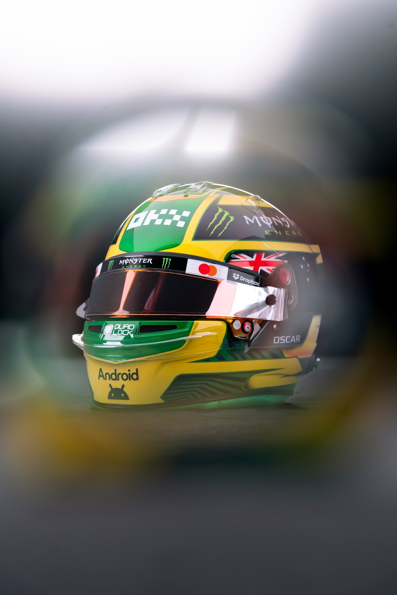 皮亚斯特里公布他的主场特别版头盔🇦🇺F12026F1澳大利亚大奖赛