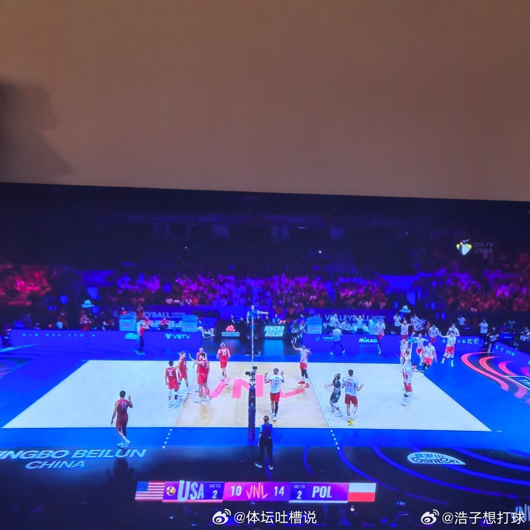 国际排坛动态vnl排球国家联赛 恭喜波兰男排，VNL又一个卫冕成功的  cr：浩