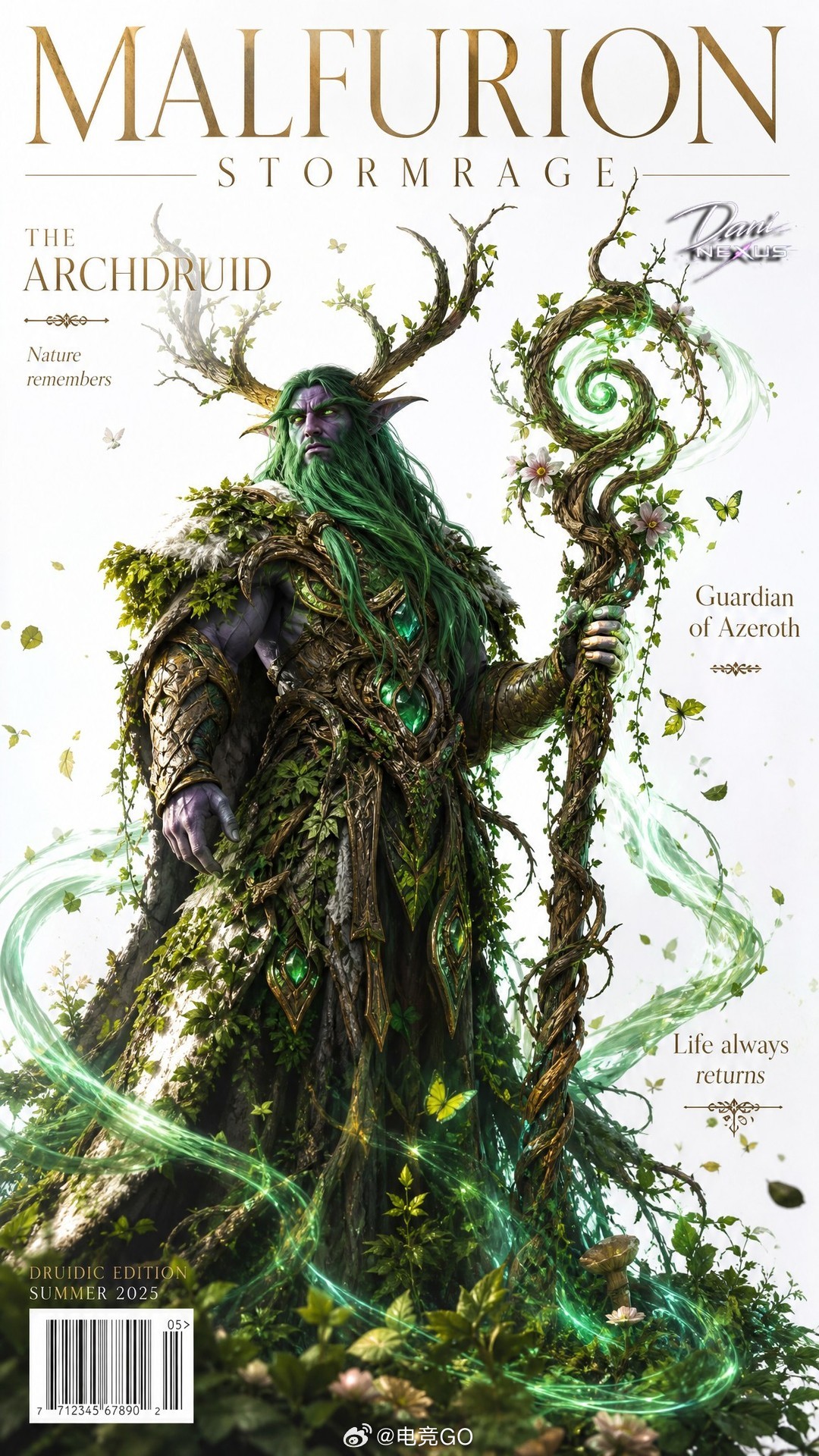 如果魔兽英雄登上时尚杂志封面魔兽世界壁纸GO魔兽世界