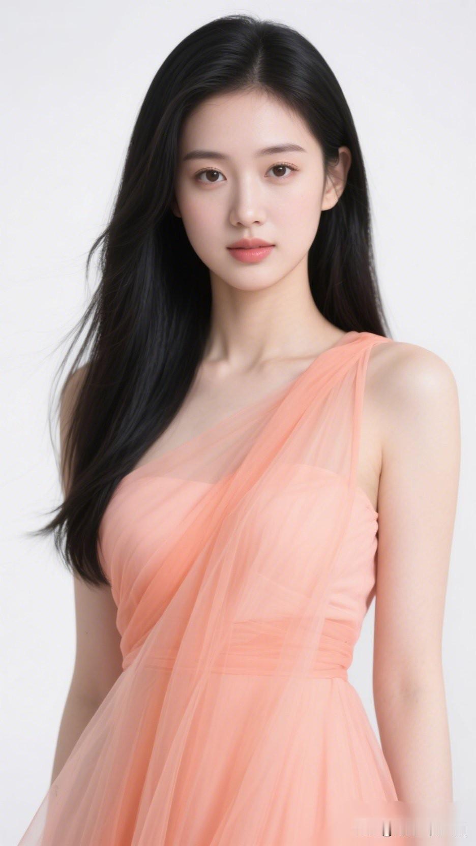 温柔甜美的少女，一袭粉色薄纱裙，宛如春日里的花朵🌸你有哪些不经意拍出的惊艳美照