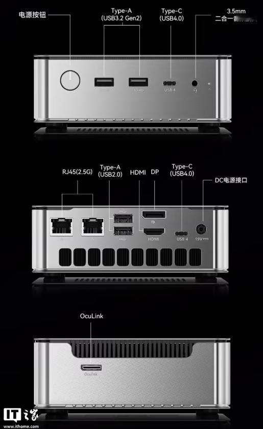希未 R3 Max 迷你主机发售：双 2.5G 网口 + OCulink、USB