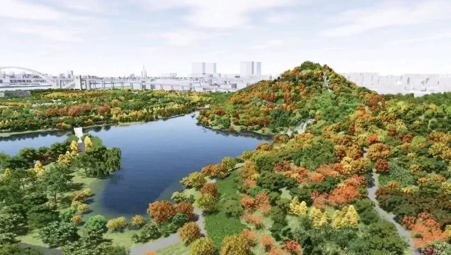 上海投资了21个亿，堆了一座双子山，虽然理由和好处有千条万条，但不少市民和网友还