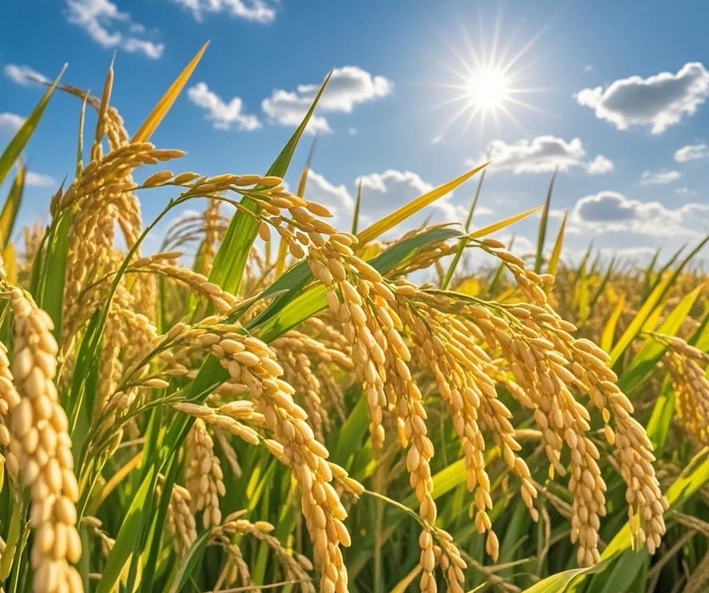 现在的种谷人很难，靠天吃饭。春种一粒谷，痴等半年忙。