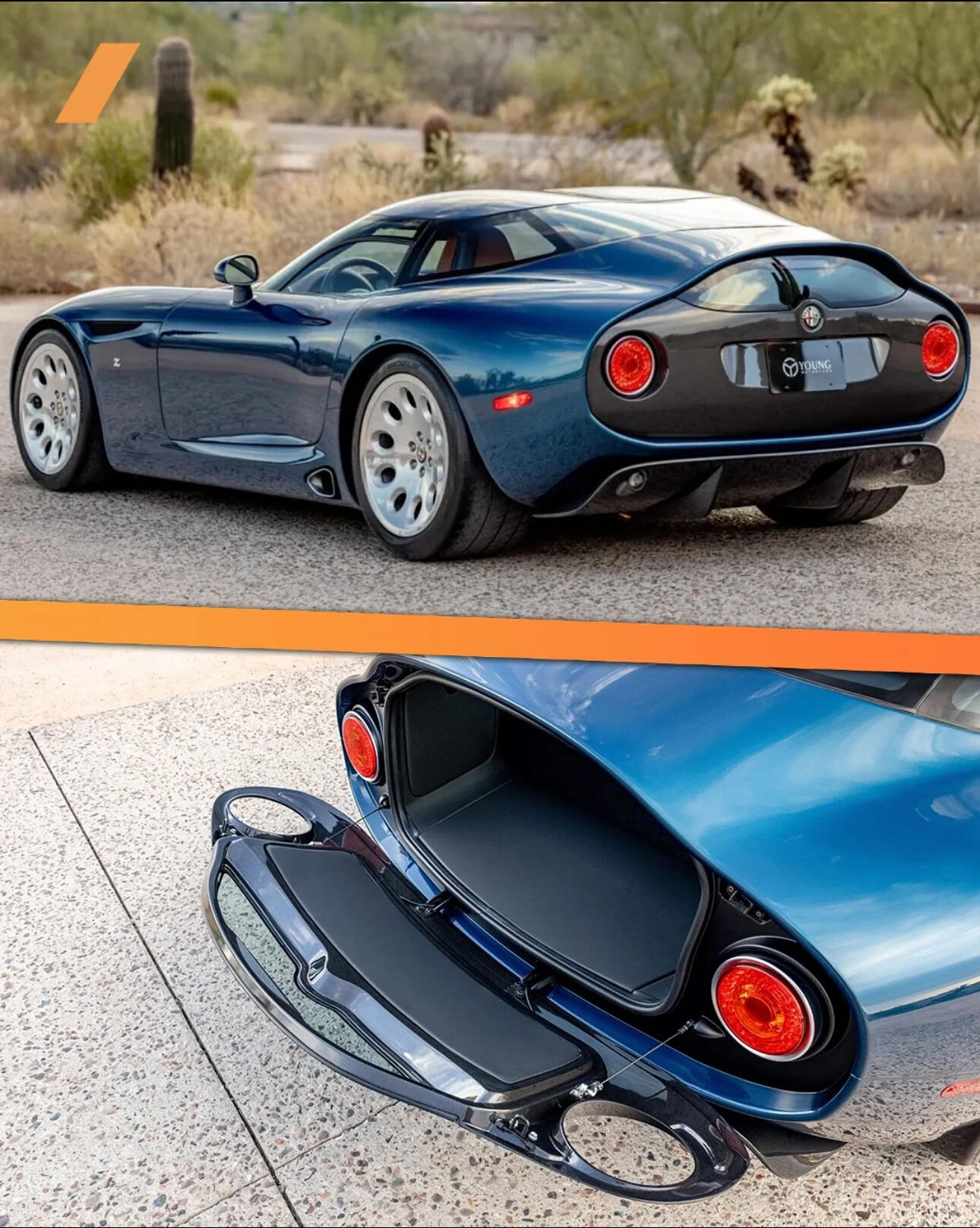 阿尔法·罗密欧 TZ3 Corsa，由阿尔法·罗密欧与 Zagato 合作打造的