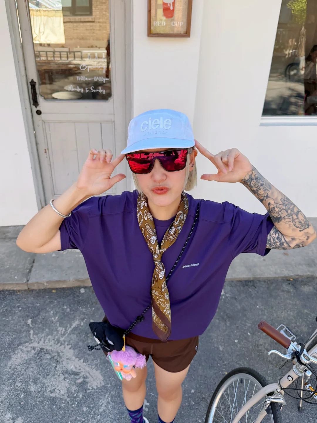 💜🤎今日暂停跑步｜运动穿搭解锁出游模式