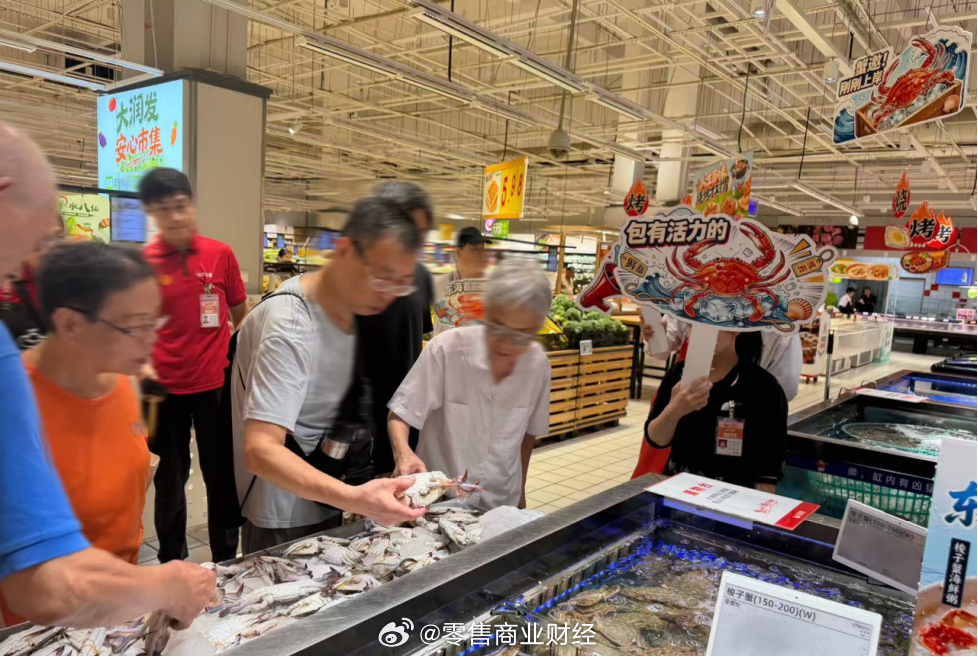 【上岸到货架最快8小时！大润发打通东海至山东鲜蟹等海产品链路，解锁开海第一口鲜】