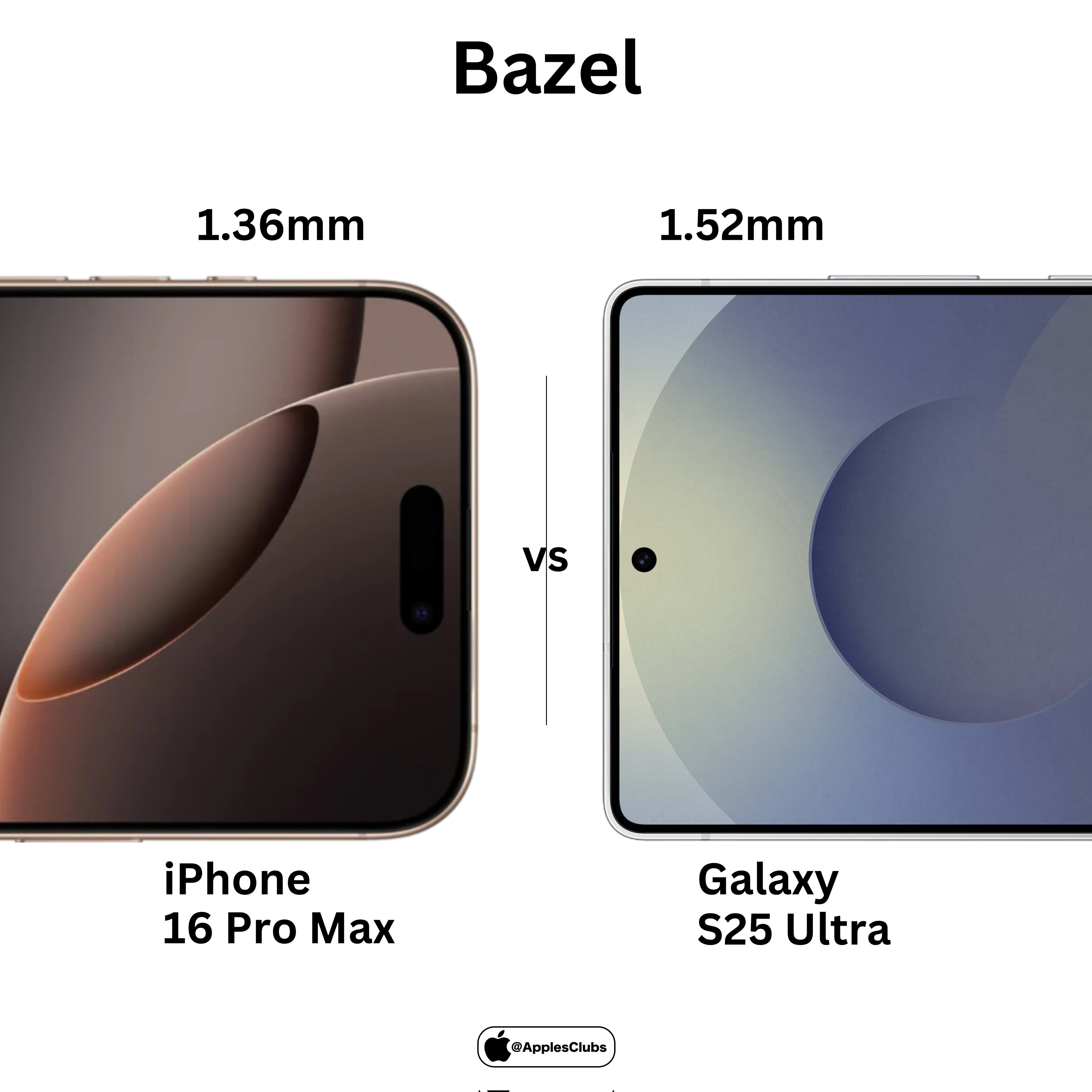 iPhone16Pro Max vs  三星  Galaxy S25 Ultra