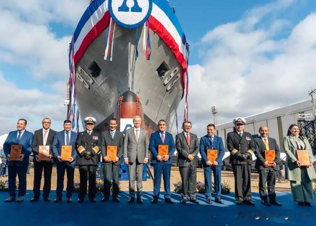 🛳🇨🇱 智利下水首艘“麦哲伦”级（Magallanes-class）船坞登