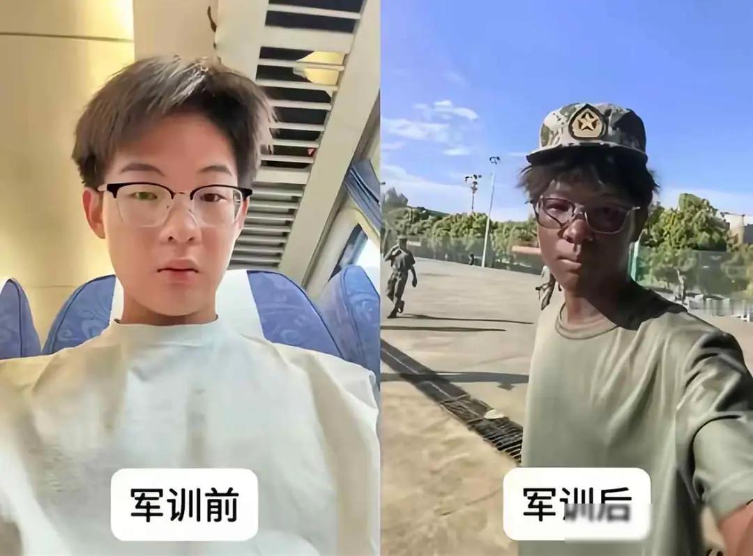 最近“班花晒成了娜塔莎”刷屏了，不少家长晒出孩子军训前后的对比照，反差大到让人忍