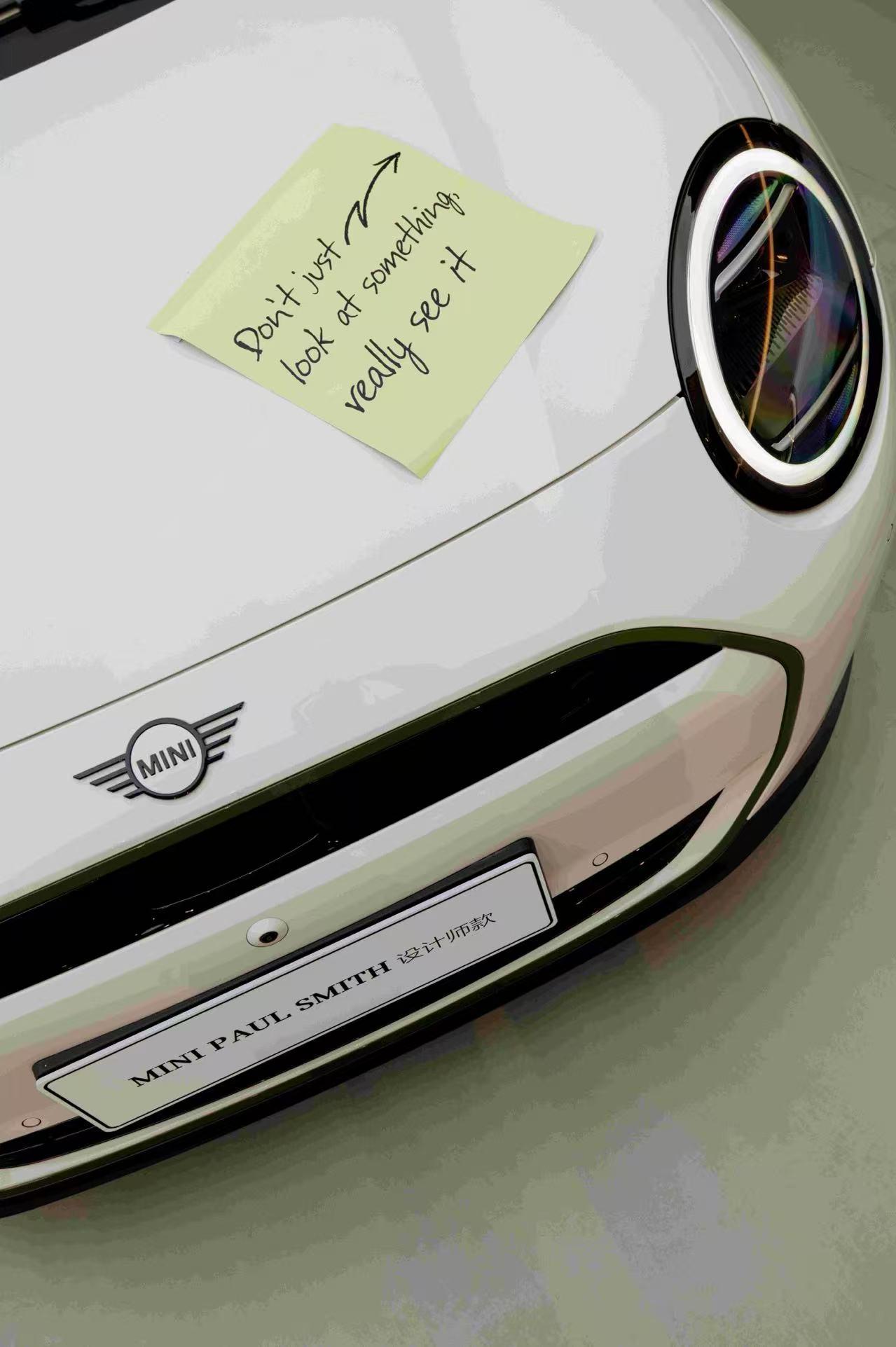 【每一台MINI都是值得收藏的故事】
电动MINI COOPER PAUL SM