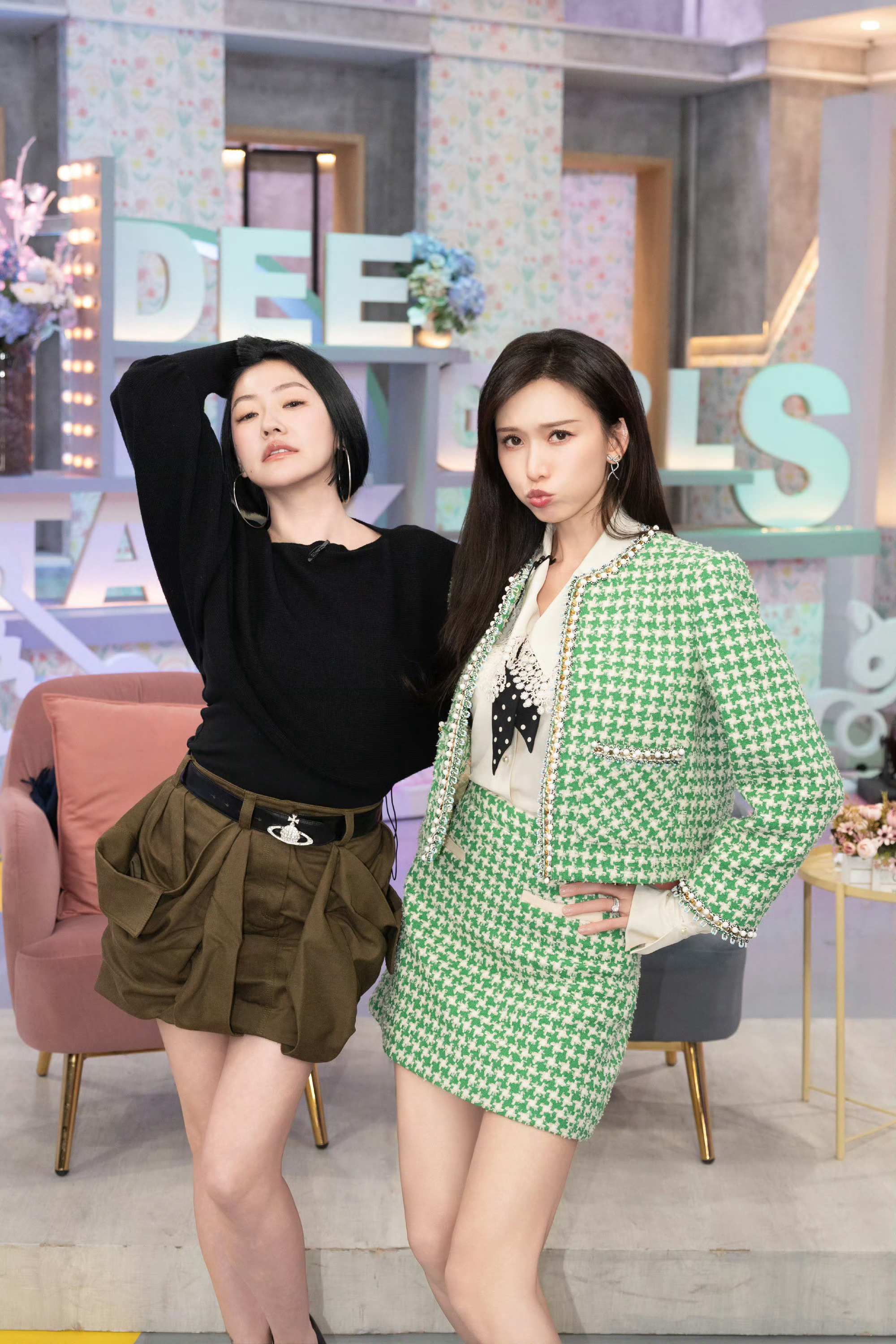 林志玲小s合照小S林志玲合照小S林志玲合照，好美，哇喔 