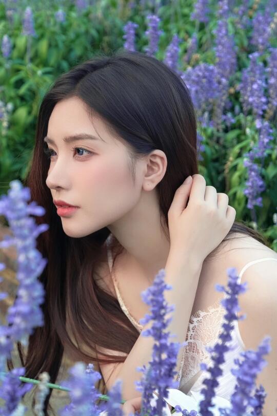 👩🏻长发与薰衣衣草的适配度💜