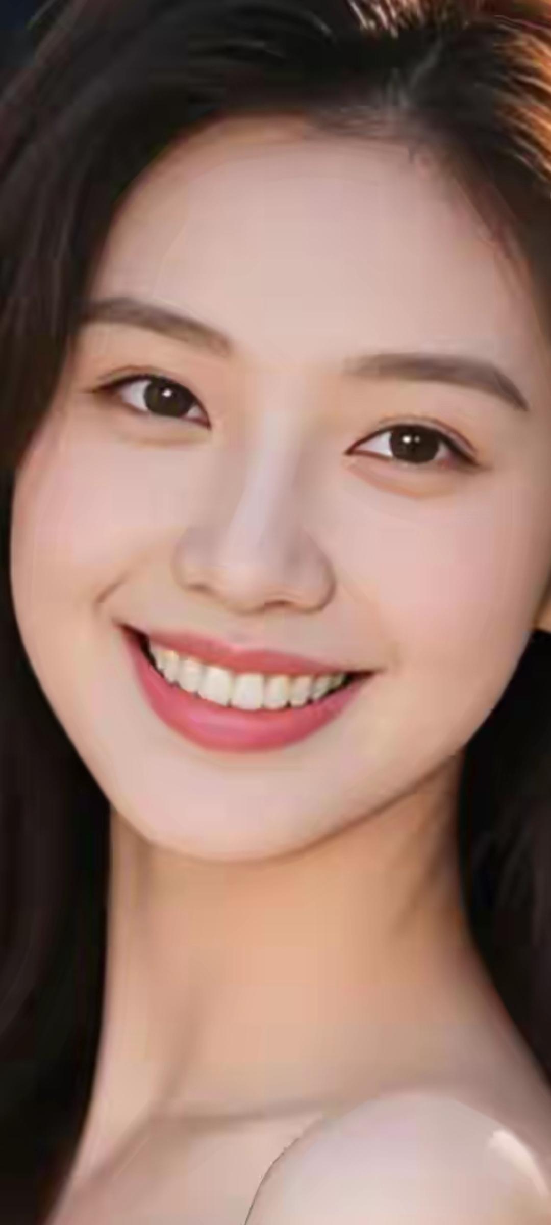 甜美笑容，元气满满的一天！😊✨