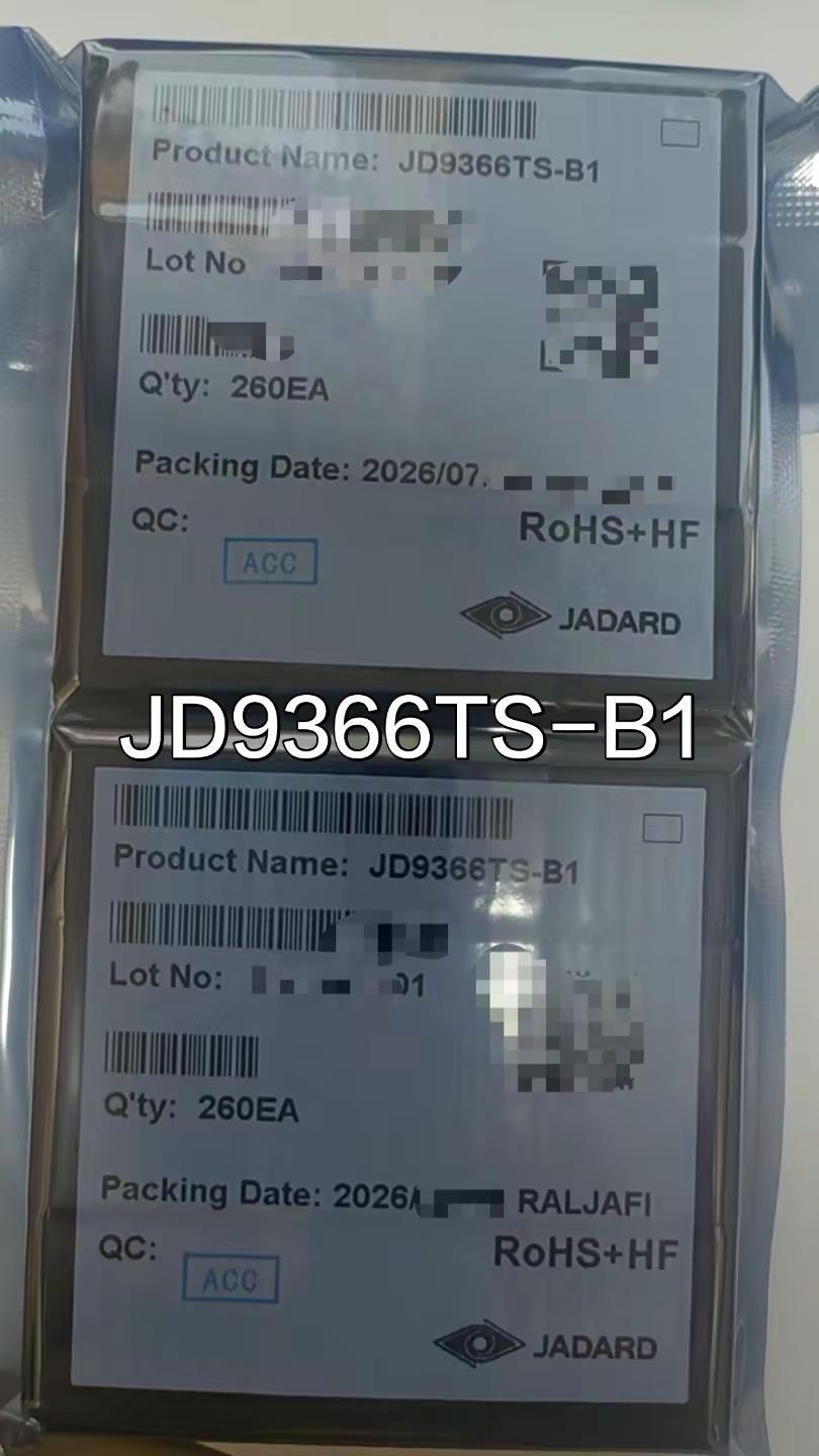 JD9366TS-B1。JD9366TS-B1JD9366 显示驱动ICTFT液