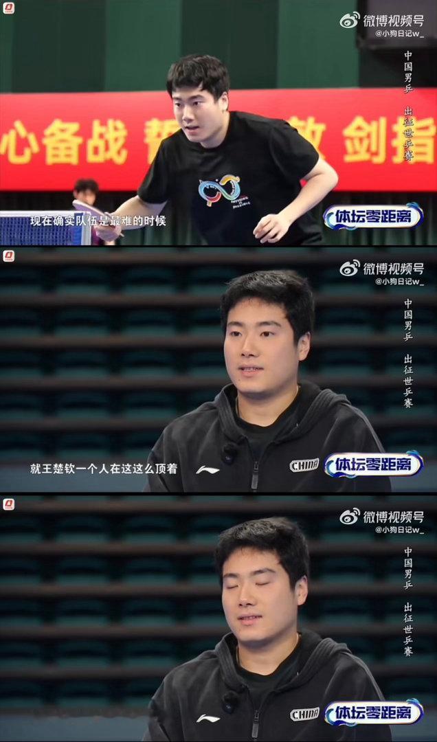 向鹏一席话破防全网！原来王楚钦一直一个人扛着所有压力，他说“没那么大压力”的背后