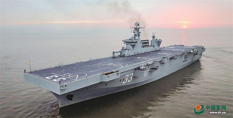 出港训练的安徽舰烽火问鼎计划