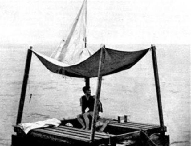 1942年，一个中国小伙掉入北大西洋，靠喝鸟血、吃鲨鱼撑了133天。一架路过的货