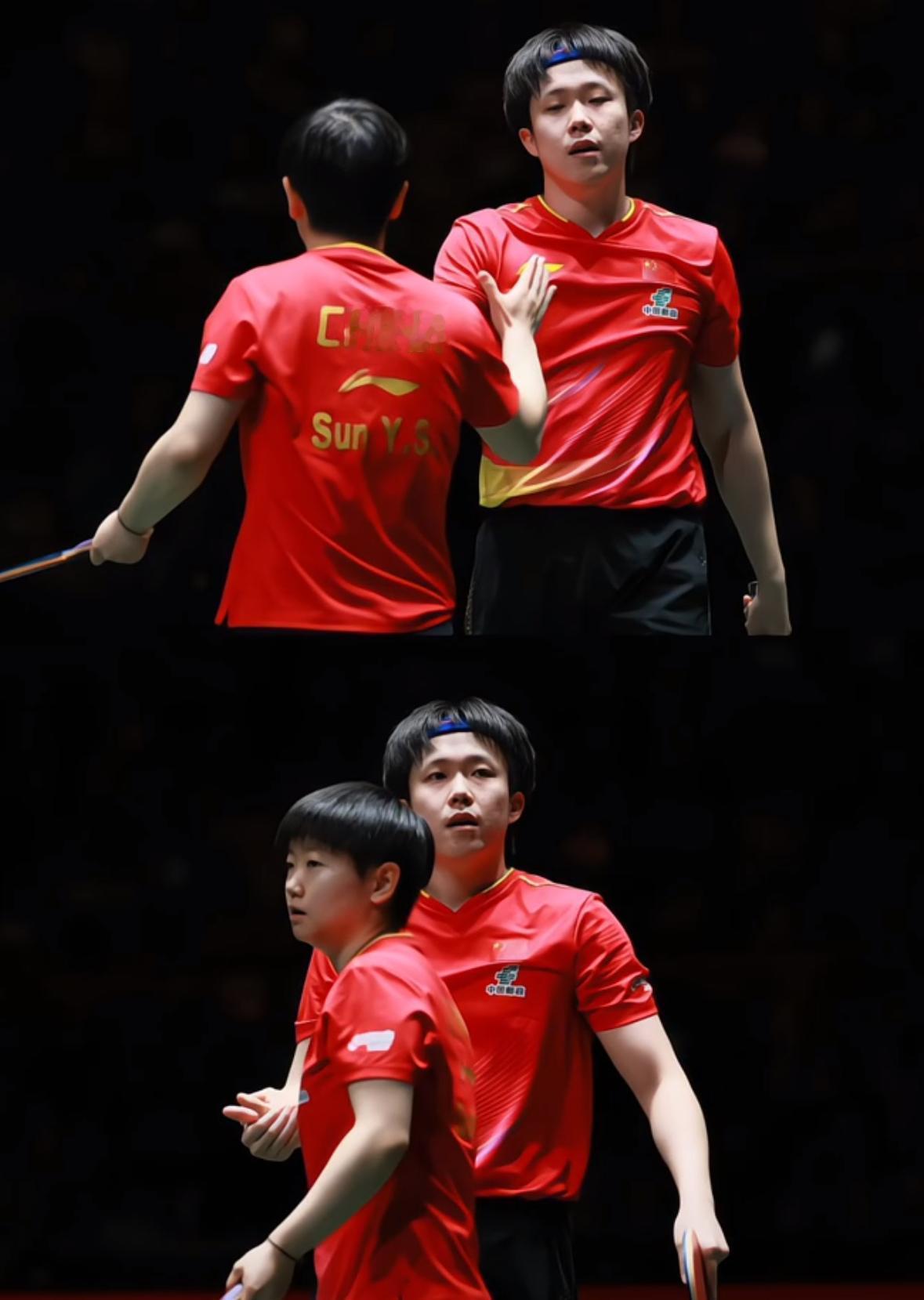 成都混团决赛 孙颖莎/王楚钦3:0松岛辉空/大藤沙月贡献三分 天选混双啊！
12