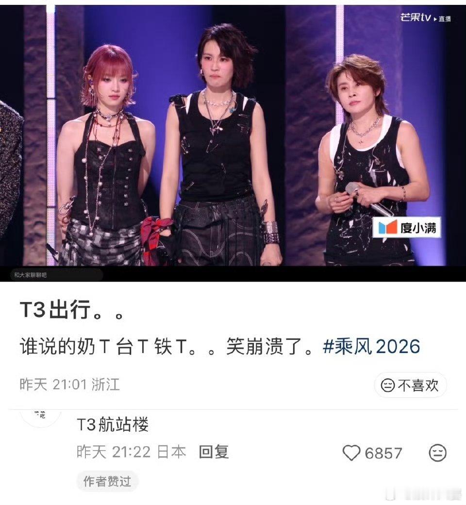 浪姐 T3航站楼谁懂啊家人们，浪姐的新梗真的戳中我笑点!T3航站楼=奶T+台T+