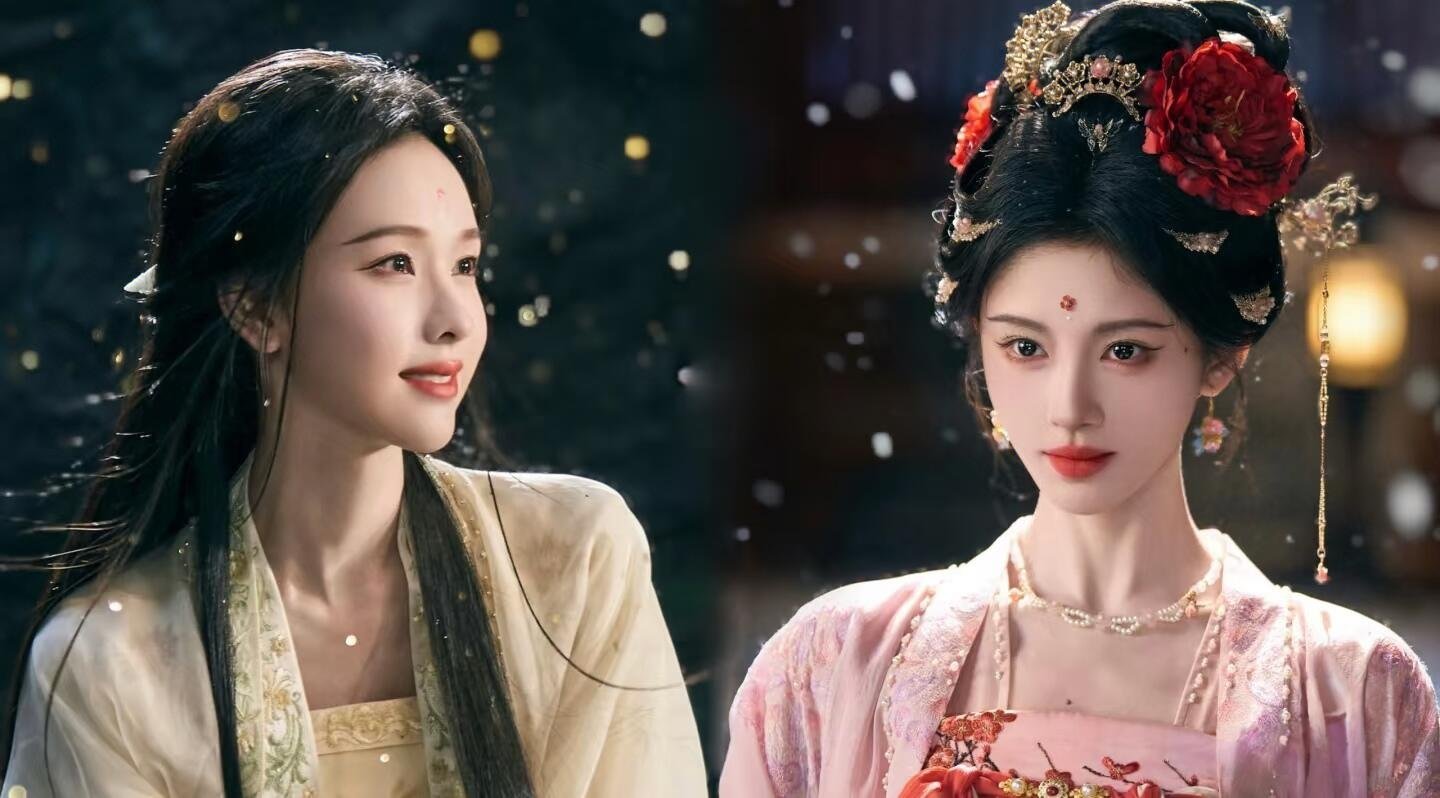 被鞠婧祎陈都灵香晕了 两个大美女并肩简直视觉盛宴！鞠婧祎的妩媚与陈都灵的清冷交织